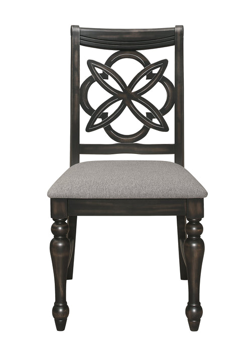 Hilara Espresso/Brown Dining Chair, Set of 2