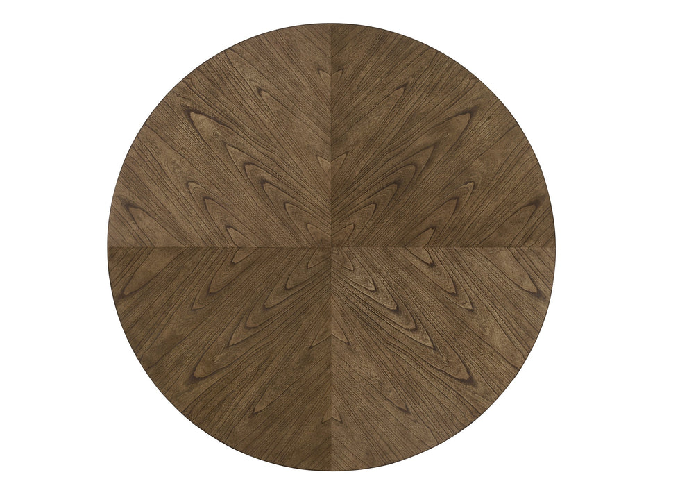 Hilara Espresso/Brown Round Dining Table