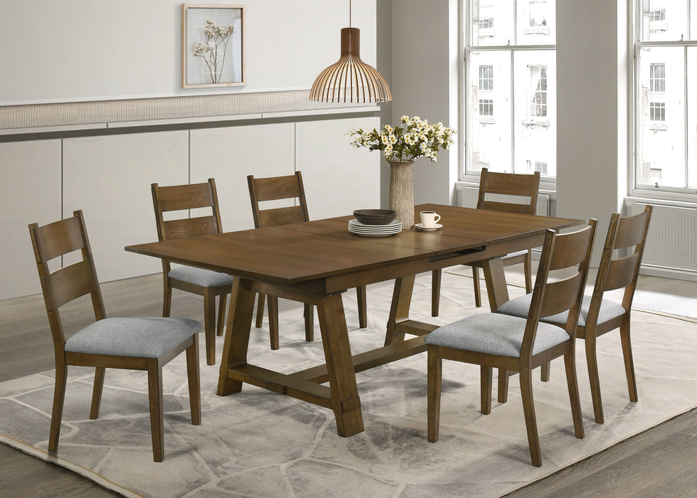 Everly Brown Dining Set