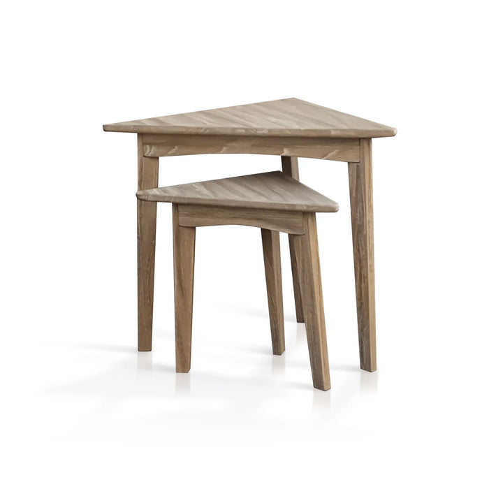 Purity Craft Bijou Triangular Nesting Table Wheat