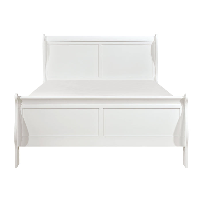 Mayville White Sleigh Youth Bedroom Set