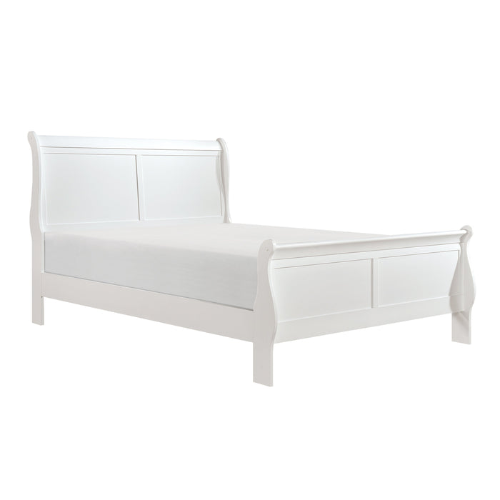 Mayville White Sleigh Youth Bedroom Set