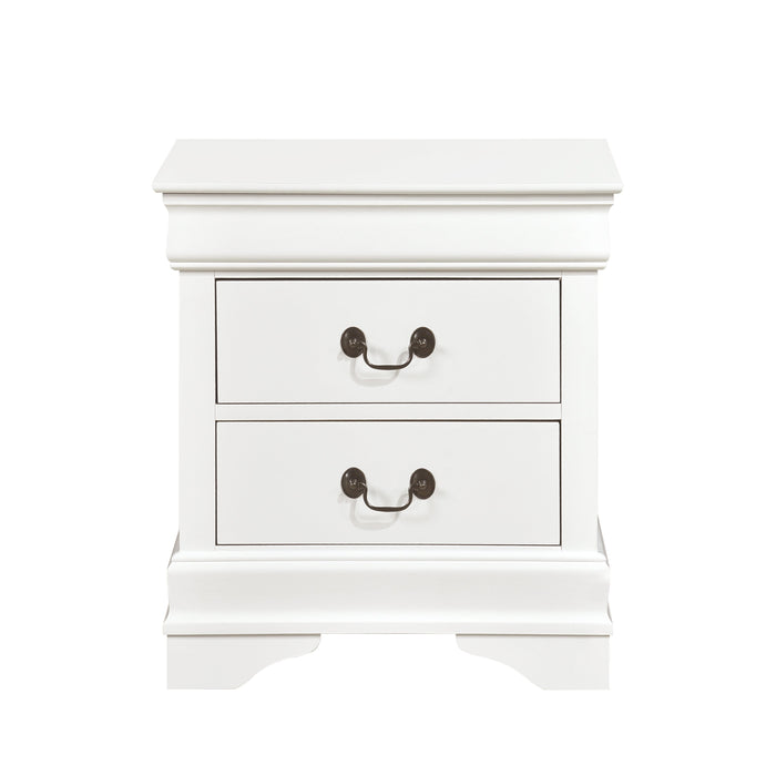 Mayville White Nightstand