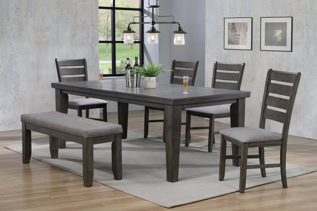 Bardstown Gray Extendable Dining Table