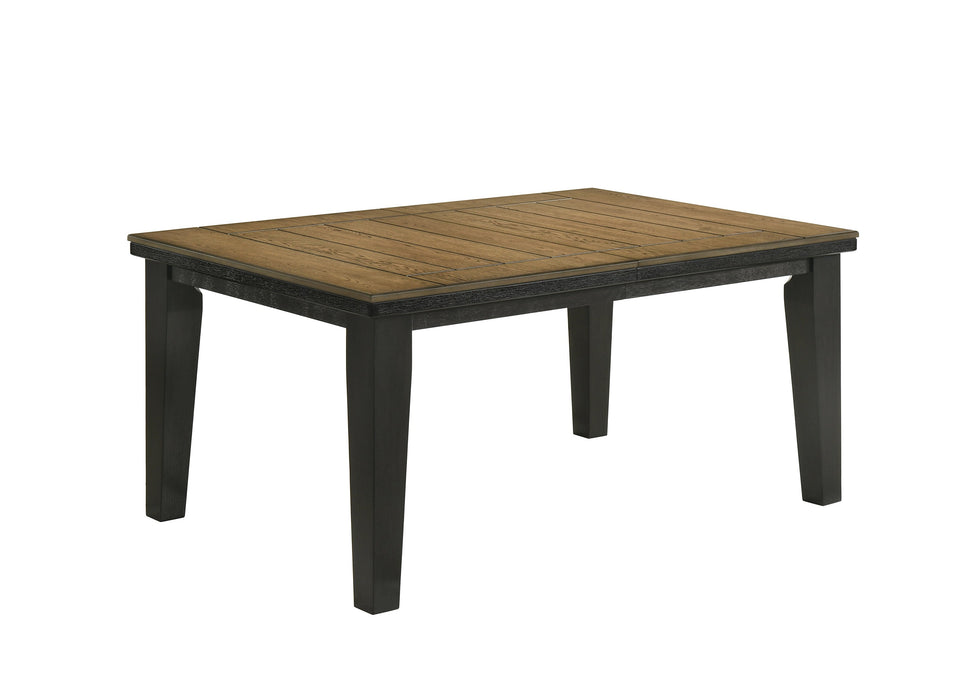 Bardstown Charcoal/Wheat Extendable Dining Set