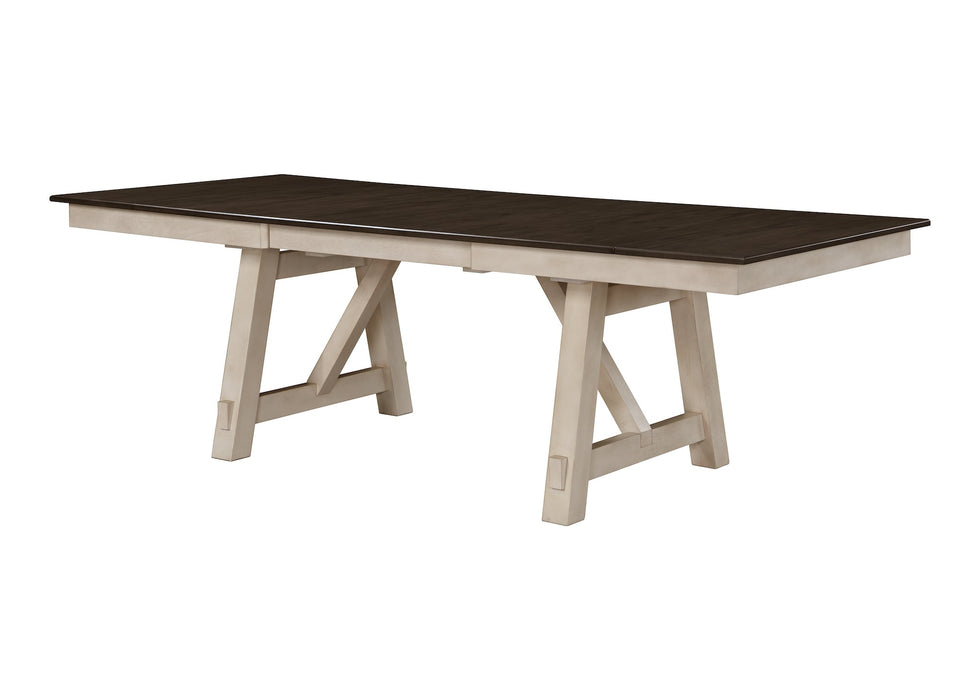 Maribelle Chalk/Gray Dining Table