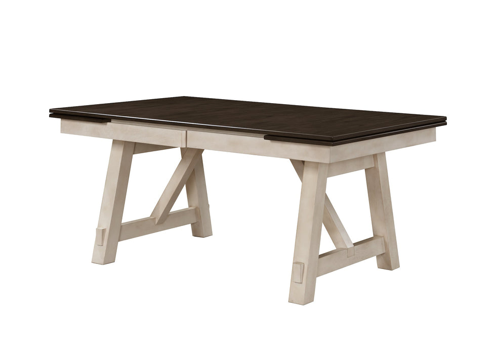 Maribelle Chalk/Gray Dining Table