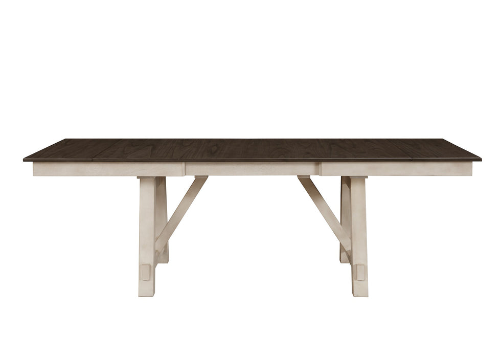 Maribelle Chalk/Gray Dining Table