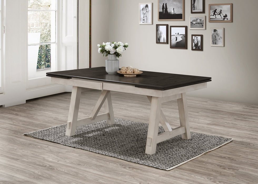 Maribelle Chalk/Gray Dining Table