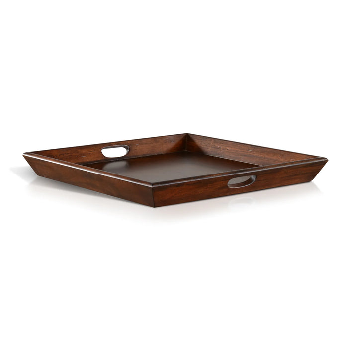 Purity Craft Santa Fe Ottoman Tray Dark Chocolate