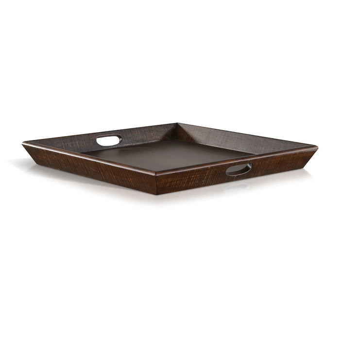 Purity Craft Homestead Ottoman Tray Tobacco Leaf