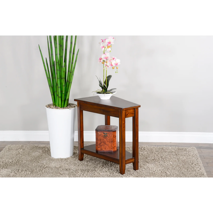 Purity Craft Santa Fe Chair Side Table Dark Chocolate