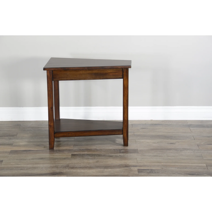 Purity Craft Santa Fe Chair Side Table Dark Chocolate