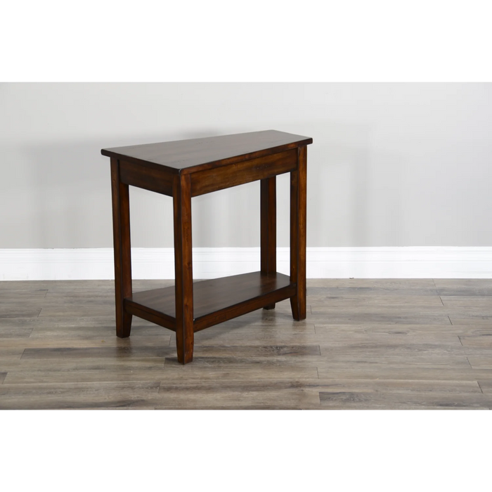 Purity Craft Santa Fe Chair Side Table Dark Chocolate