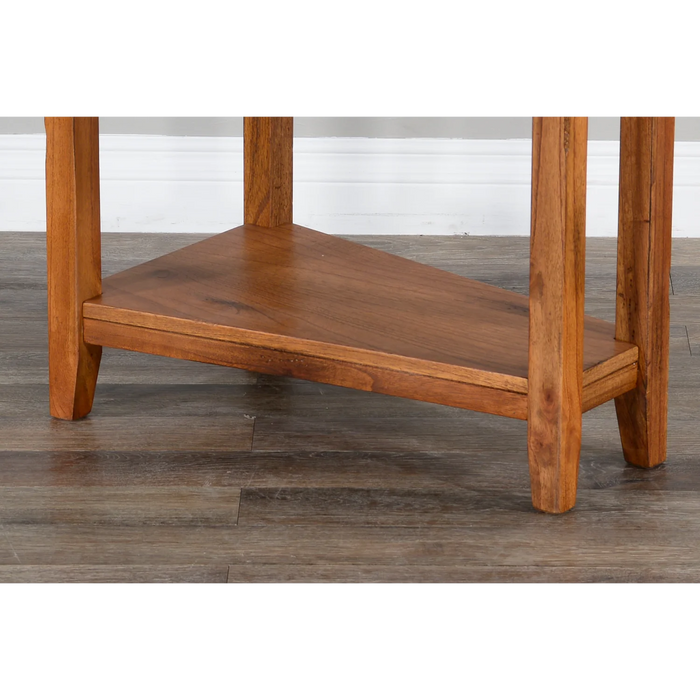 Purity Craft Sedona Chair Side Table Rustic Oak