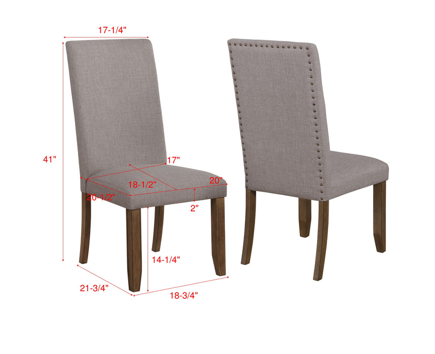 Manning Brown Dining Chair, Set of 2