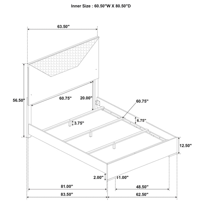 Ives 4 Pc Bedroom Set