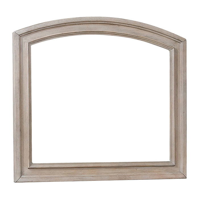 Bethel Wire Brushed Gray Mirror (Mirror Only)