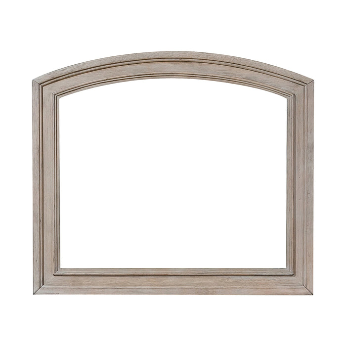 Bethel Wire Brushed Gray Mirror (Mirror Only)