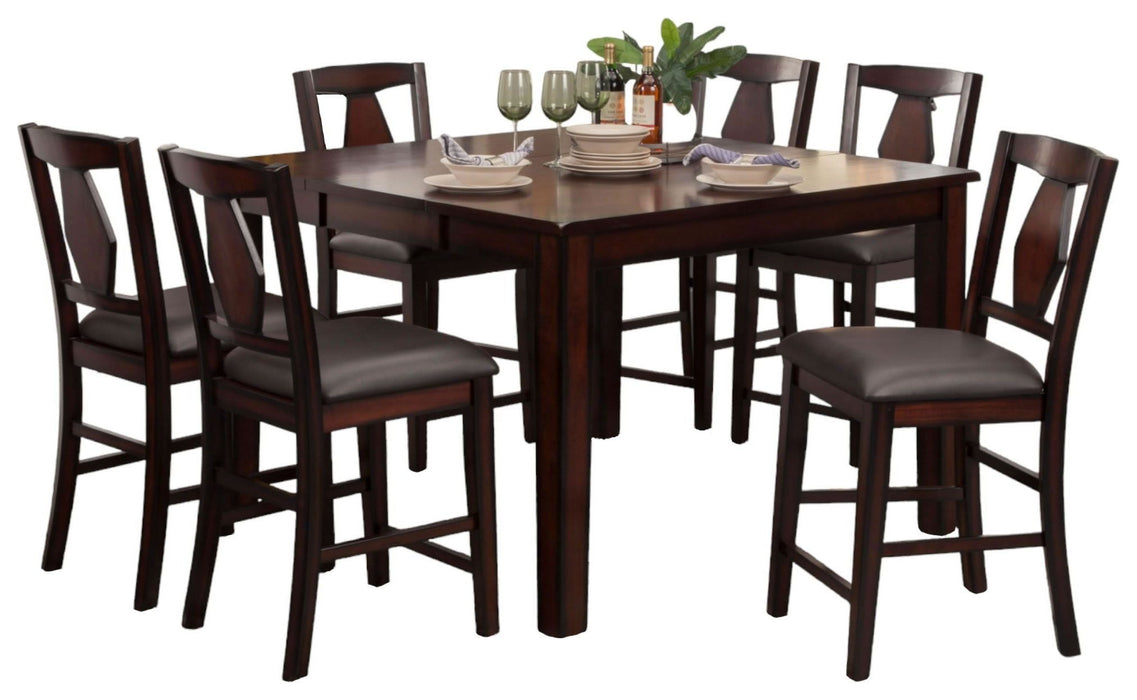 Vilo Home Tuscan Hills 7 Piece Pub Dining Set