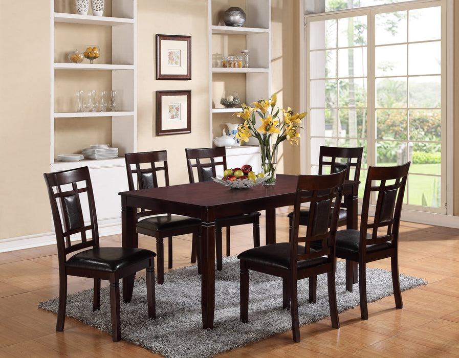 Paige Brown 7-Piece Dining Set