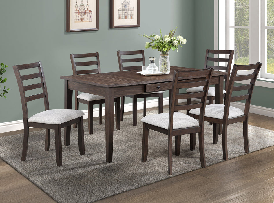 Wagner Brown Dining Table with Storage