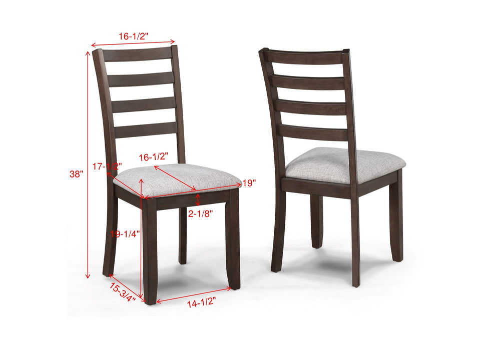 Wagner Brown Dining Chair, Set of 2