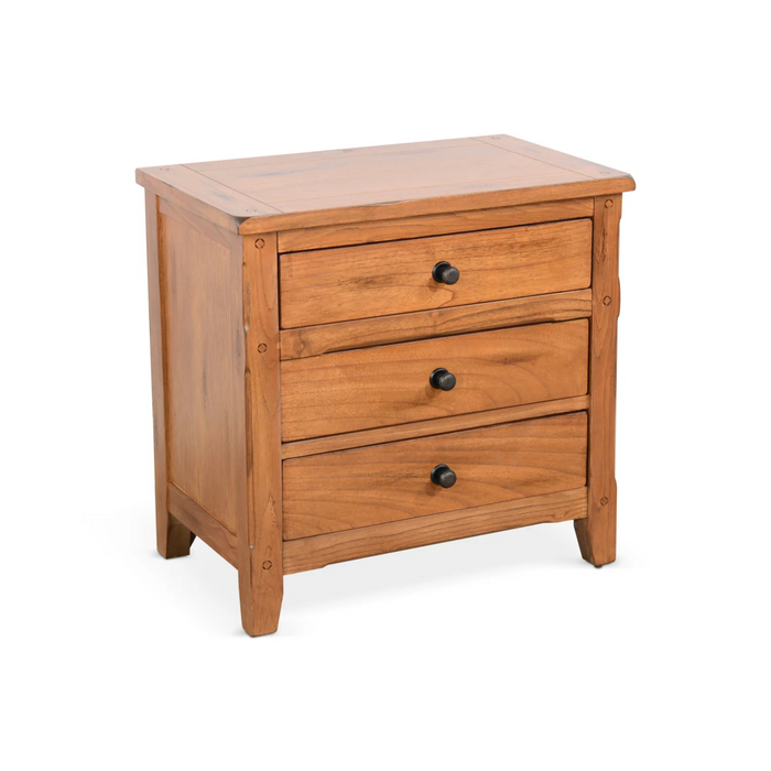 Purity Craft Sedona Night Stand Rustic Oak