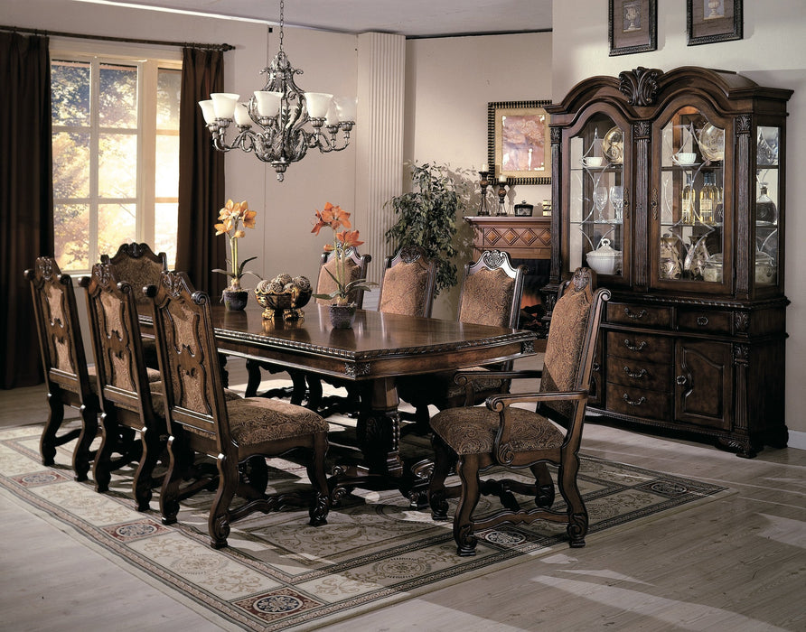 Neo Renaissance Brown Dining Chair, Set of 2