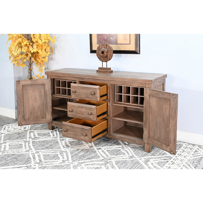 Purity Craft Doe Valley 66' Buffet Cabinet Buckskin