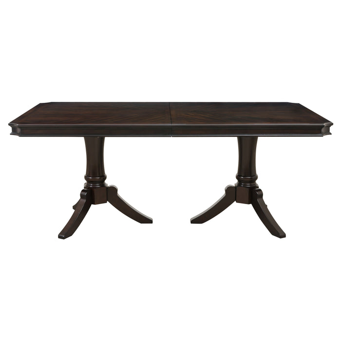 Marston Dark Cherry Extendable Dining Table