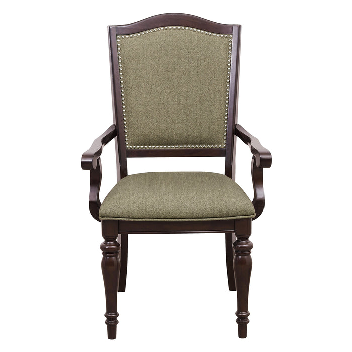 Marston Dark Cherry Arm Chair, Set of 2