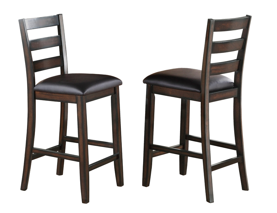 Tahoe Brown 5-Piece Counter Height Dining Set