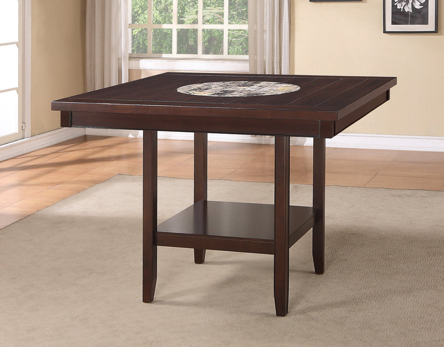 Fulton Espresso Counter Height Table