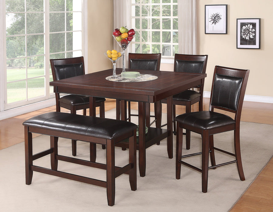 Fulton Espresso Counter Height Dining Set