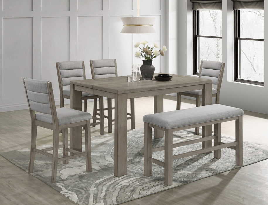 Renwick Gray Counter Height Dining Table