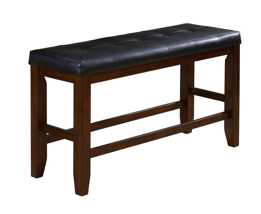 Bardstown Cherry Brown Counter Height Dining Bench