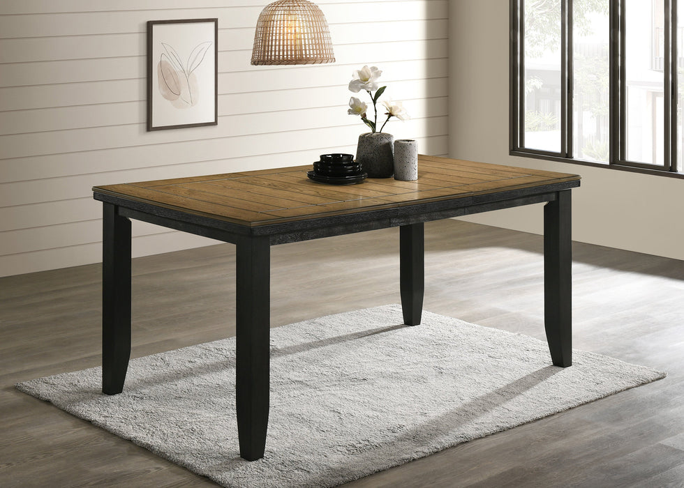 Bardstown Charcoal/Brown Counter Height Table