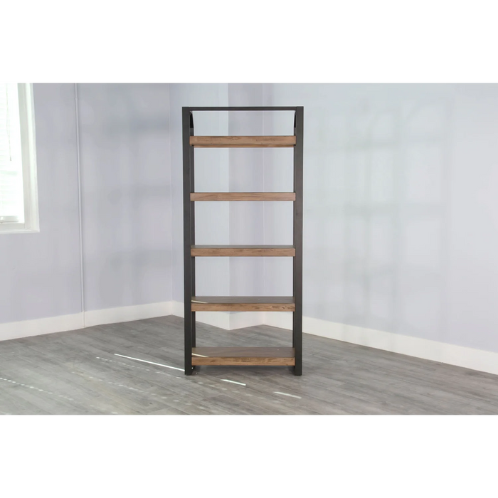 Purity Craft Doe Valley Metal Frame Bookcase Buckskin