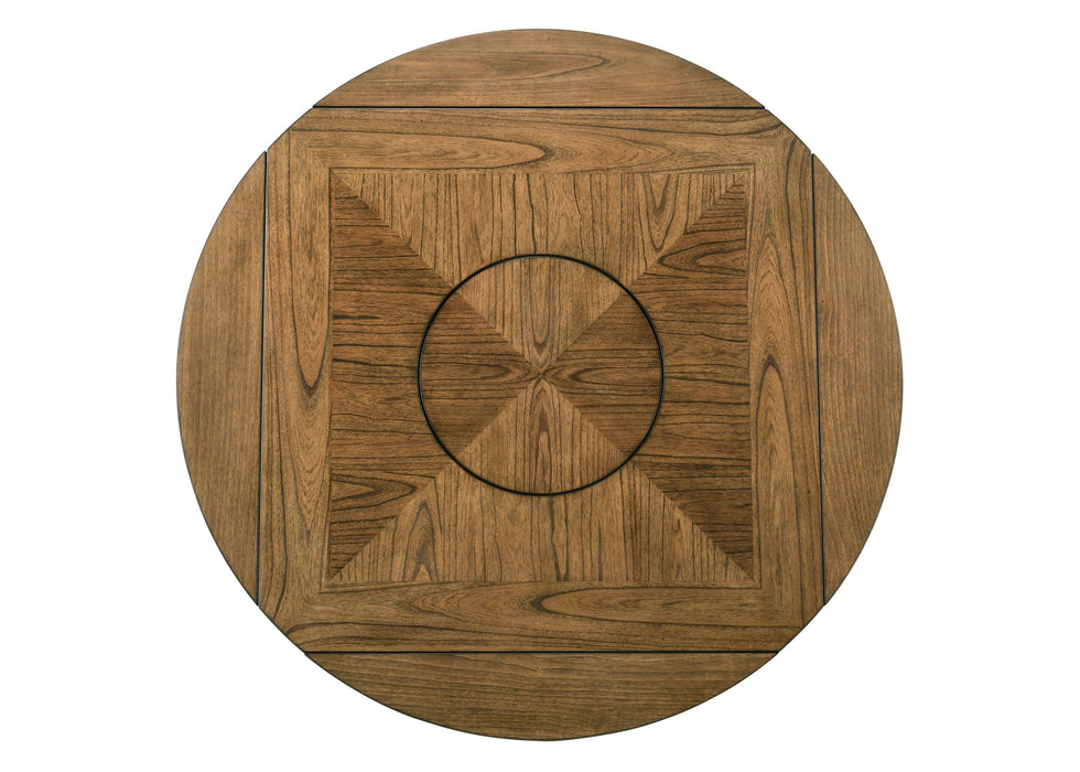 Oakly Brown Round/Square Counter Height Table