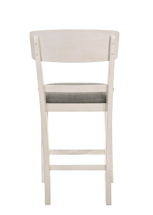 Conner Chalk/Gray Counter Height Chair, Set of 2