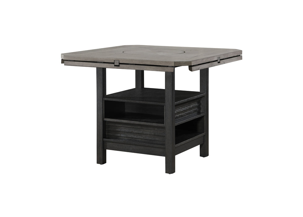 Cline Black/Gray Counter Height Dining Table