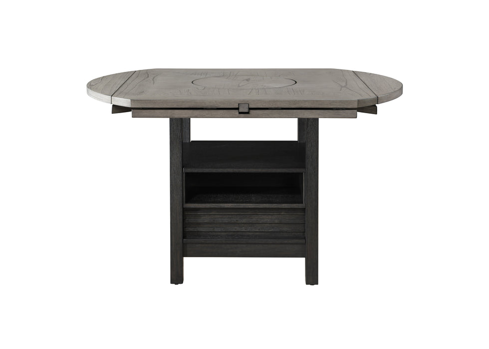 Cline Black/Gray Counter Height Dining Table