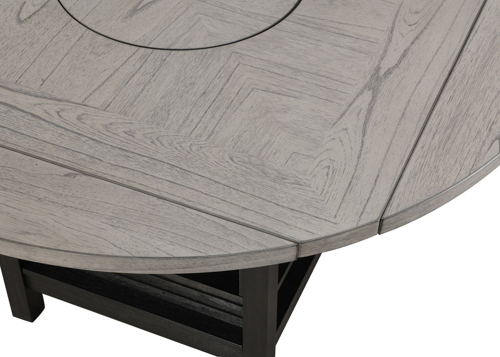 Cline Black/Gray Counter Height Dining Table