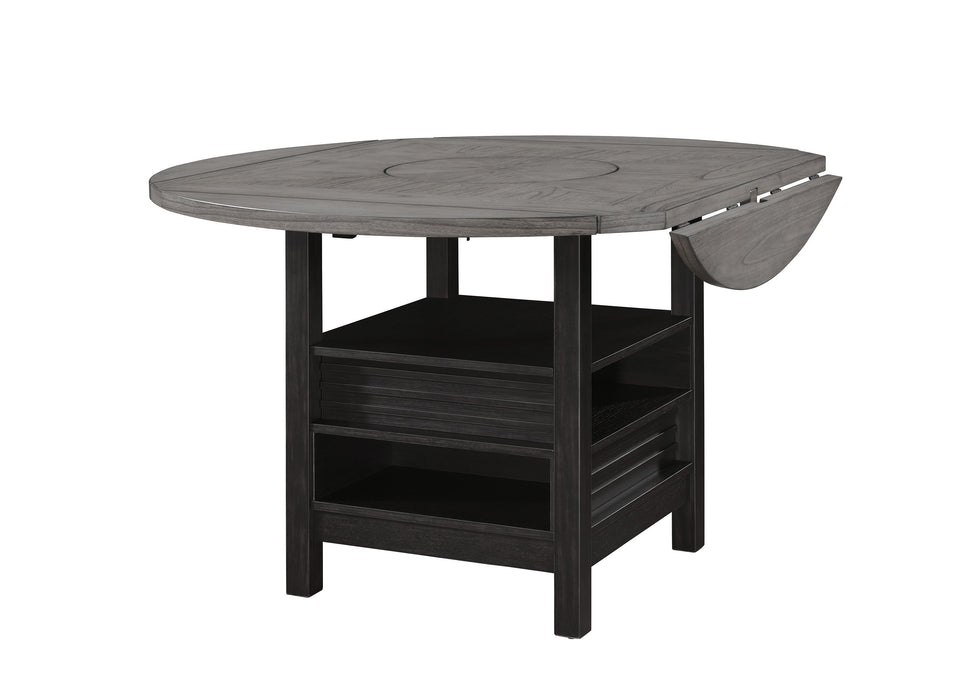 Cline Black/Gray Counter Height Dining Table