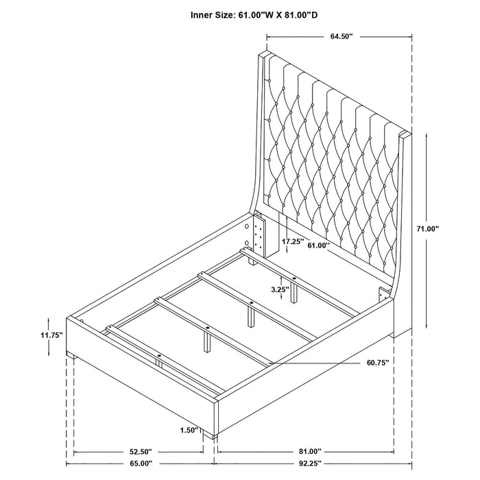 Camille Queen Headboard