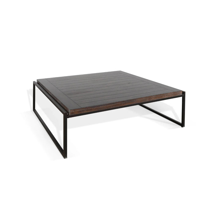 Purity Craft French Metal Sled Base Coffee Table French