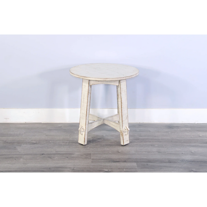 Purity Craft End Table White Sand