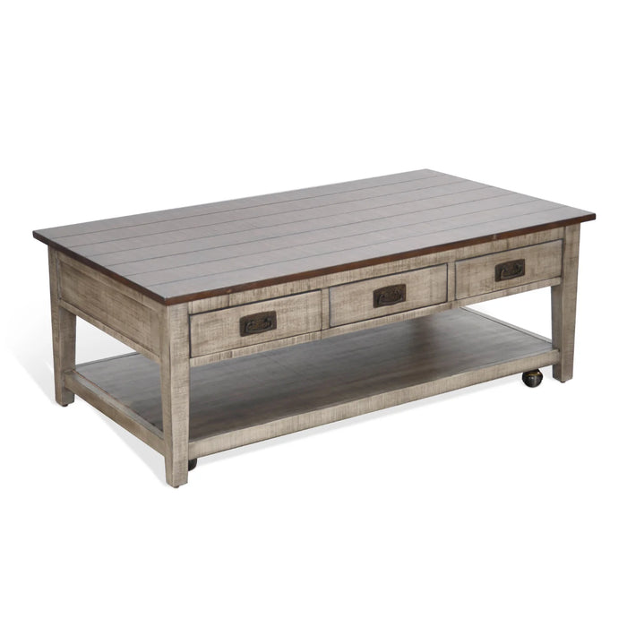 Purity Craft Coffee Table Tobacco Leaf and Alpine Grey