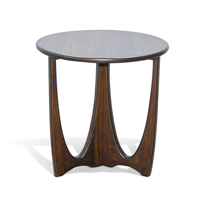 Purity Craft Sinatra End Table Coffee Bean